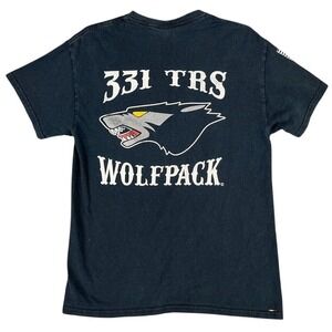 Mens Wolfpack 331 TRS Training Tee‎ Military Graphic M Retrocore Streetwear